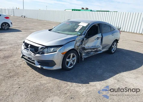 2016 Honda Civic Lx из США, поврежденный, VIN 19XFC2F57GE090149